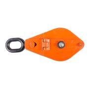 Блок монтажный однорольный с  ушком TOR HQG(L) K1-3,2 т с откидной щекой (G)