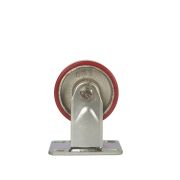 Колесо большегрузное неповоротное FCp 46 100 мм полиуретановое (F)