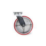 Колесо большегрузное поворотное SCp 42 100 мм полиуретановое (F)