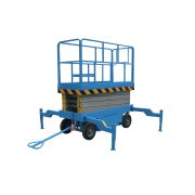 Подъемник ножничный передвижной 500 кг 14/16 м TOR SJY-0,5-14 DC аккумуляторный (Y)