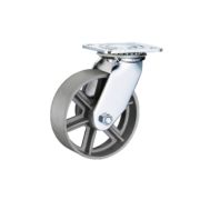 Колесо большегрузное поворотное SCS 63 150 мм чугунное (F)